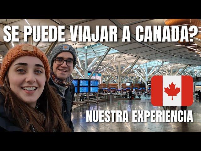 Viajamos a CANADÁ POR PRIMERA VEZ | Se puede viajar con la GREEN CARD? | Cris y Becca