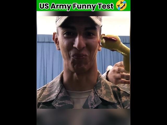 US Army Funny Test  #shorts