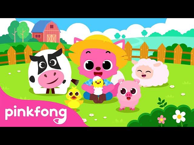 Learn Baby Animals' Names! | Baby Animals on the Farm | Farm Animals Songs | Pinkfong Songs for Kids