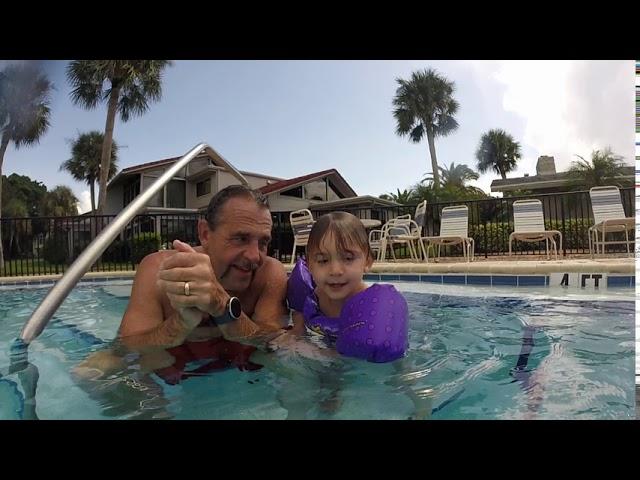 Rowan Loves the Pool