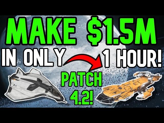 $1.5M/Hr ULTIMATE BEGINNER GUIDE FOR STAR CITIZEN 4.2! BEST MONEY METHOD *EASY* *NEW PATCH 4.2!*