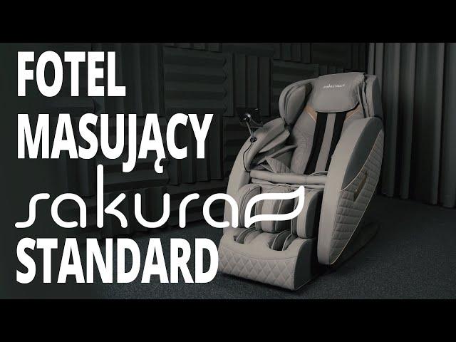 Prezentacja foteli masujących SAKURA STANDARD