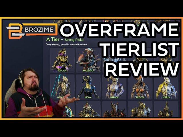 THIS CAN'T BE SERIOUS | Overframe Warframe Tierlist