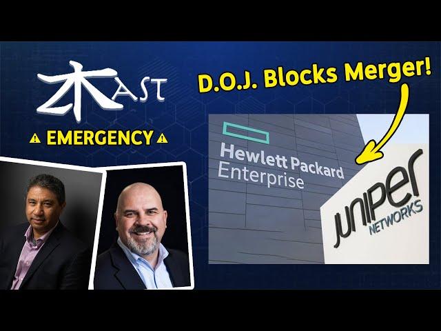2025 ZKast #15 with Bob Laliberte of the Cube Research on HPE - Juniper and the DOJ ruling