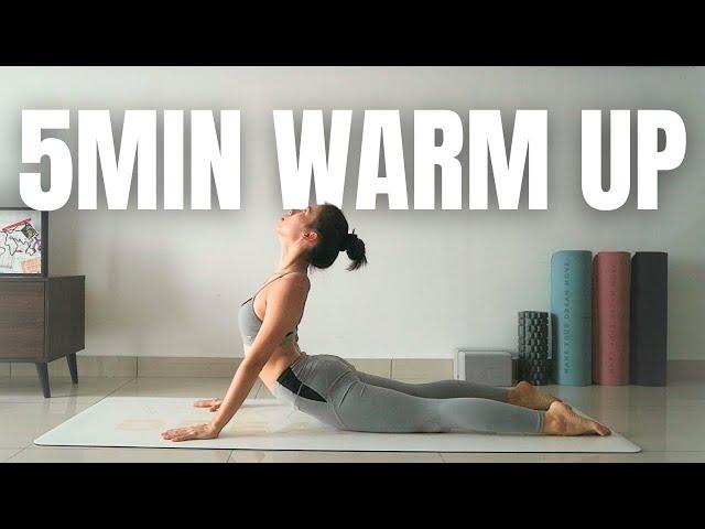 5MIN Warm Up Before Your Workouts | Quick Full Body Yoga Stretch Routine