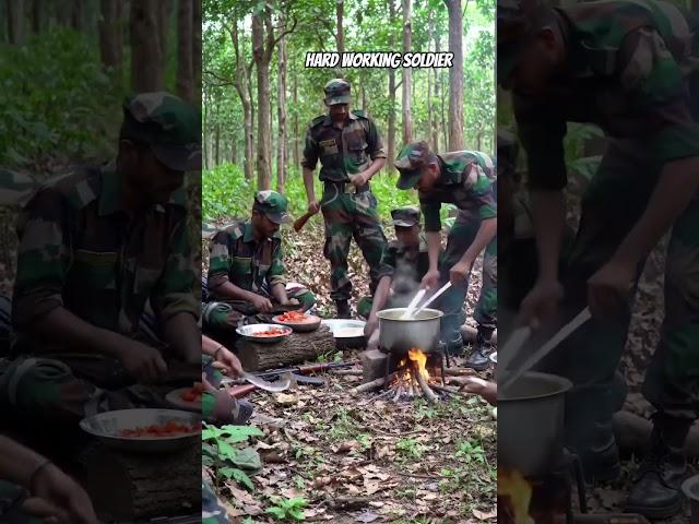 Cooking Camaraderie: Indian Army's Forest Kitchen....!
