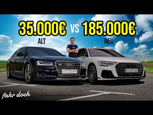 DAS GLEICHE AUTO, NUR ÜBER 100.000€ GÜNSTIGER!? AUDI S8 2017 vs 2024 | ALT VS NEU | Fahr doch