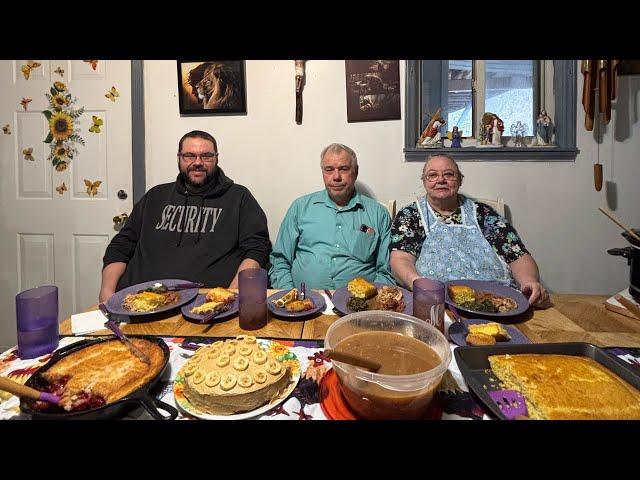 My Mamaw’s 2025 new years dinner!