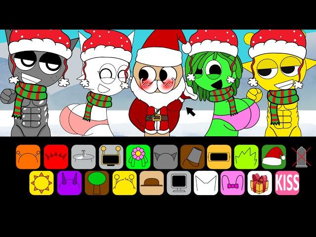 Incredibox Sprunki Sinner Edition But With MERRY CHRISTMAS - Secret Mods | Cartoon Animation