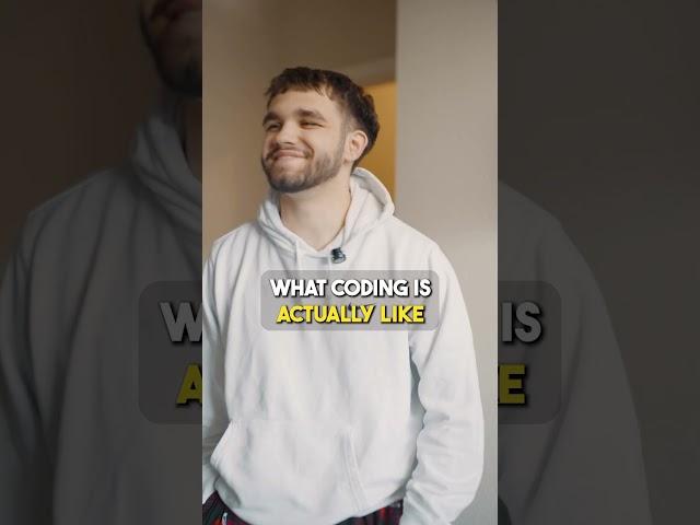What people think coding is like