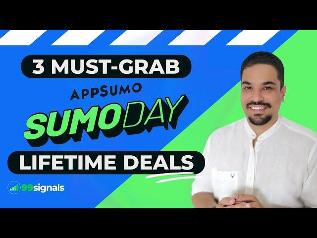 3 Must-Grab Sumo Day Lifetime Deals (AppSumo's Biggest Sale of the Year)