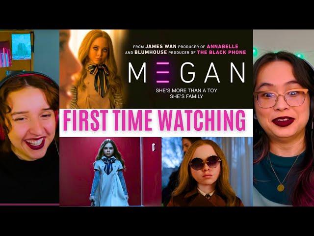 the GIRLS REACT to *M3GAN* THIS IS SO DOPE!! (First Time Watching) Horror Movies