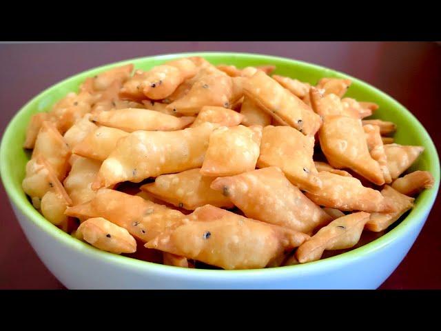 সহজ ও পারফেক্ট নিমকি বানানোর রেসিপি | Easy Bakery style Nimki Recipe | Crispy Namak Pare/ Namkeen