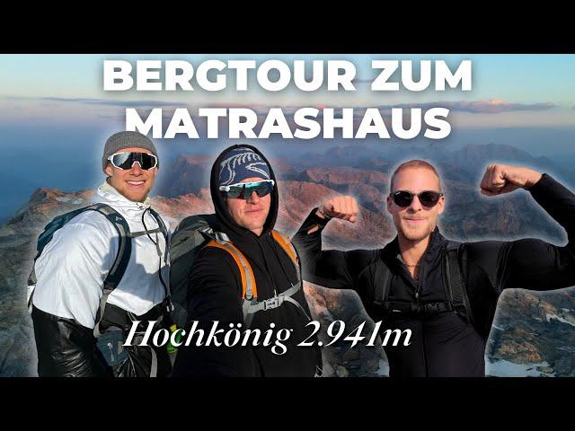 6 Stunden AUFSTIEG zum MATRASHAUS OHNE VORBEREITUNG? (Hochkönig, 2.941m)