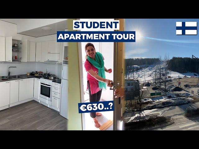 Student + Family Apartment Tour in Finland | Student Life in Finland I €630 Per Month....?