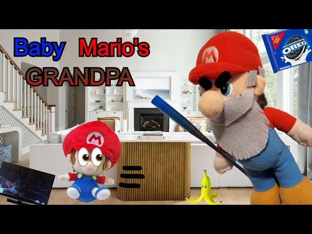 Baby Mario's GRANDPA!! | Super Dylan Plush Show