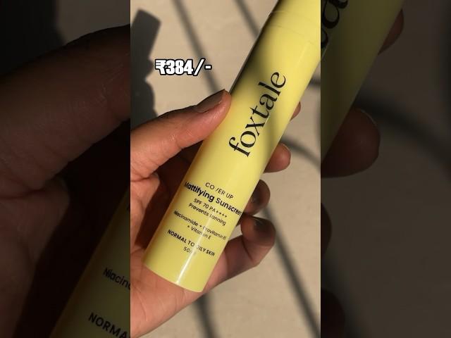 Summer sunscreens for oily skin #shorts #youtubeshorts #oilyskin #sunscreen