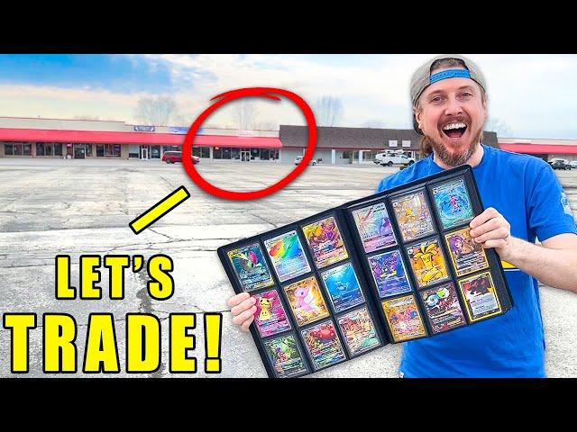 Trading Pokemon Cards to Fans From This RARE Binder!