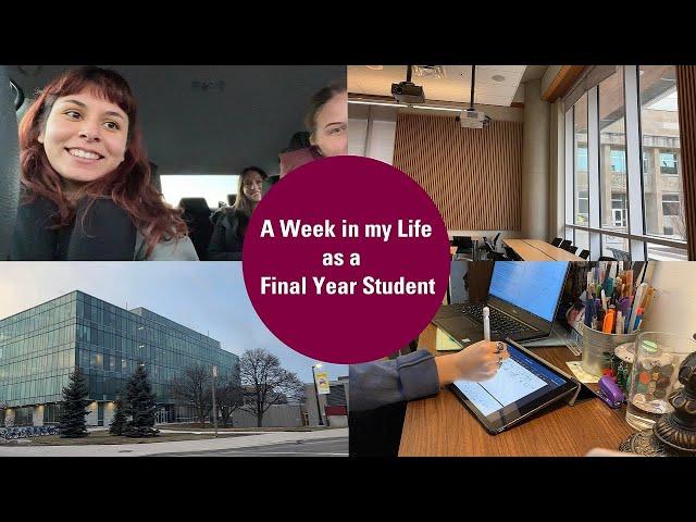 A week in my life as a final-year McMaster University student | Student Success | University Life