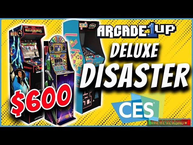 Arcade1up "DELUXE" DISASTER CES Announcements!  CasinoCade & More