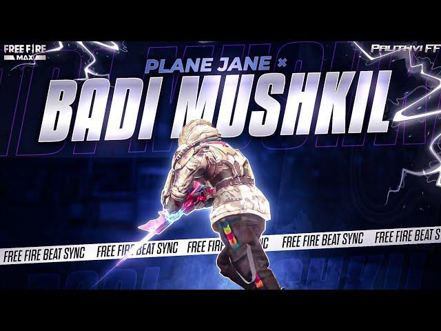 Badi Mushkil Baba X Plain jane | Badi Mushkil Baba X Plain Jane Free Fire