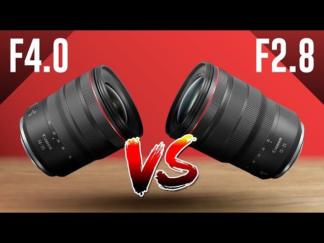 Canon RF 14-35mm F/4L Vs RF 15-35mm F/2.8L Lens Shootout | What's The Best Zoom?