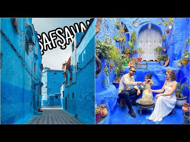 Fas'ın Dünyaca Ünlü Mavi Şehri Chefchaouen | Şafşavan Vlog | Chefchaouen Gezilecek Yerler