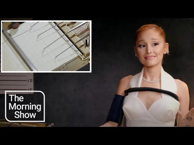 Ariana Grande addresses plastic surgery rumours during lie detector test