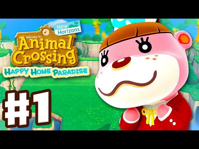 Animal Crossing: New Horizons - Happy Home Paradise DLC - Gameplay Part 1 - Eloise's Reading Room