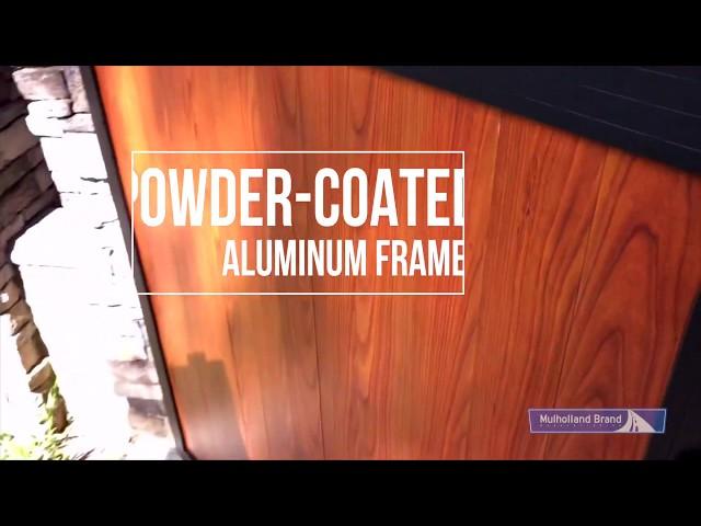 Aluminum Gates Look Like Wood! | Mulholland Brand Los Angeles