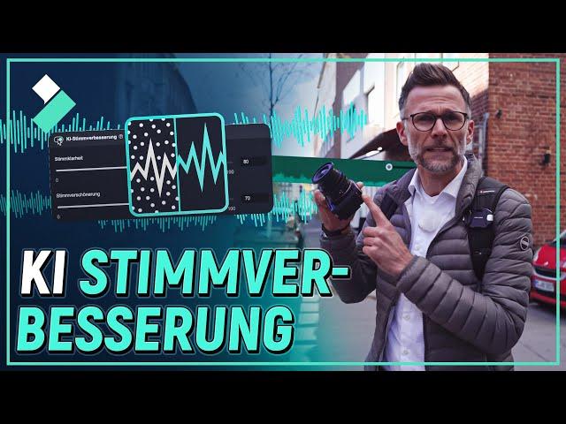 KI Stimmverbesserung | Wondershare Filmora Tutorial