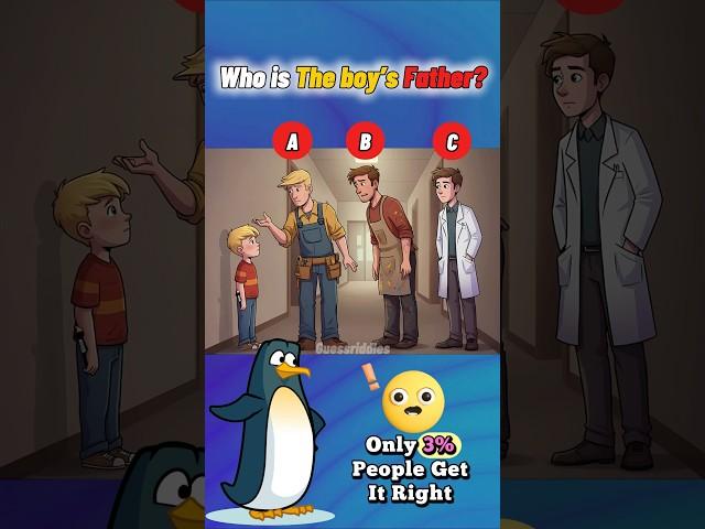 Who is The Boy’s Father? #guess #riddles #quiz #shorts