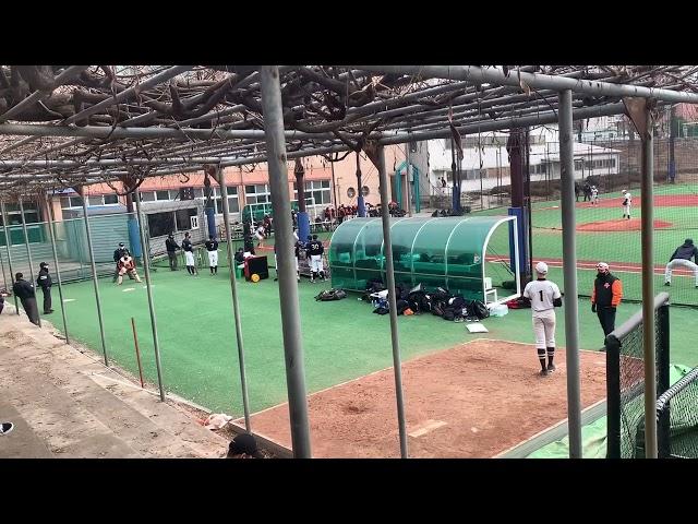 중학야구 불펜피칭 온양중3학년 이선율 선수 bullpen pitching Onyang Middle School 3rd grade Lee Sun-yool