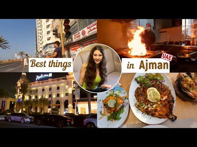 AJMAN . City Tour with a visit to a restaurant & Super  DISCOUNTS !