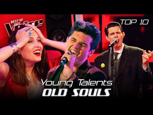 Young Talents with OLD SOULS Blind Auditions on The Voice | Top 10