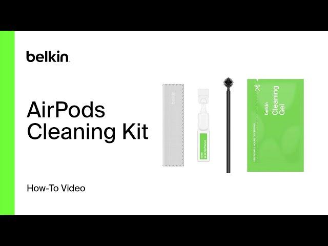 Belkin AirPods Cleaning Kit - Safely Remove Earwax & Dirt with this AirPod Cleaner Kit