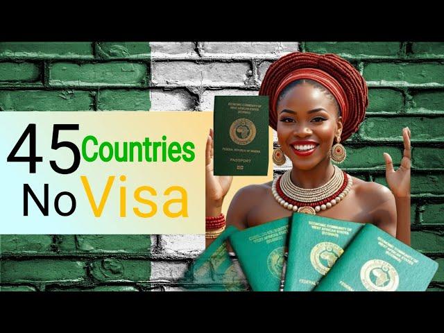 Nigeria:45 countries Visa free#nigeria #visa #travel #podcast