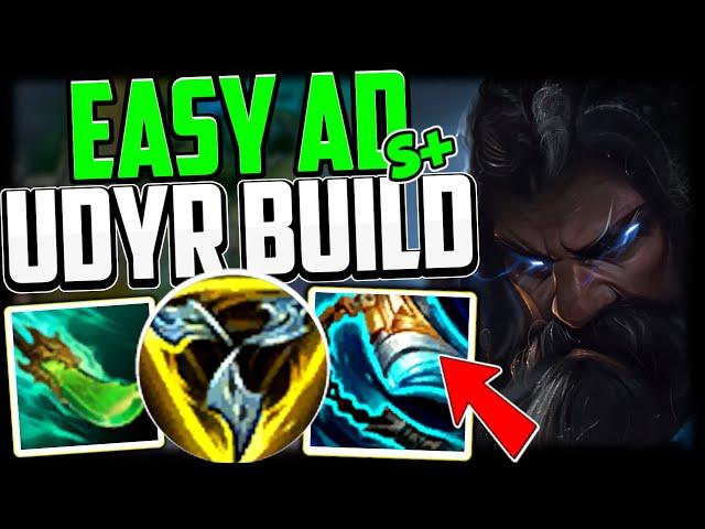 AD UDYR IS THE ANSWER - How to Play AD Udyr & CARRY Low Elo Seasson 14 - League of Legends