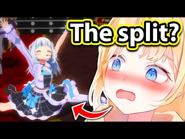 Ame was Really Surprised by Gura's Split IRL |Gawr Gura / Hololive|