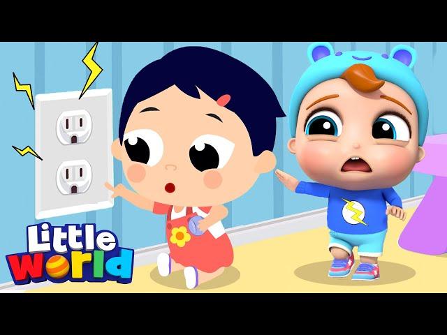 Beware of the Dangers At Daycare | Little World - Kids Songs & Nursery Rhymes