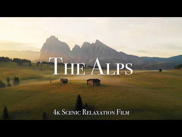 The Alps 4K - 60 Minute Relaxation Film with Calming Music