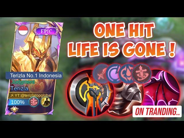 ONE HIT LIFE IS GONE - BEST BUILD TERIZLA 2024