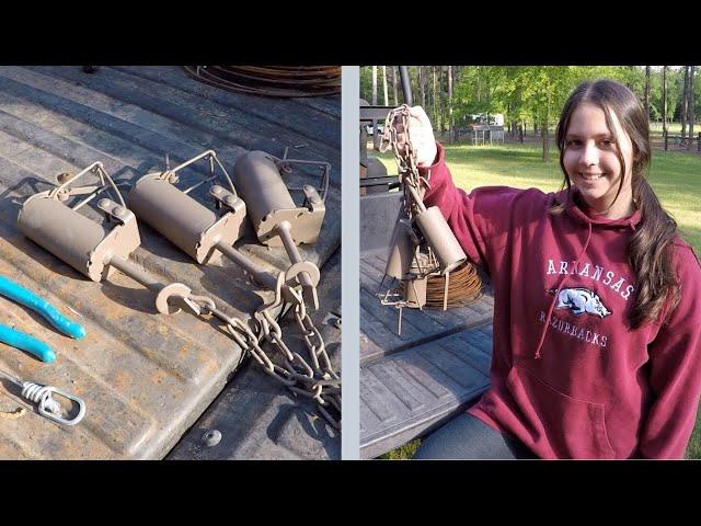 Dog Proof Raccoon Traps / Setup and Baiting