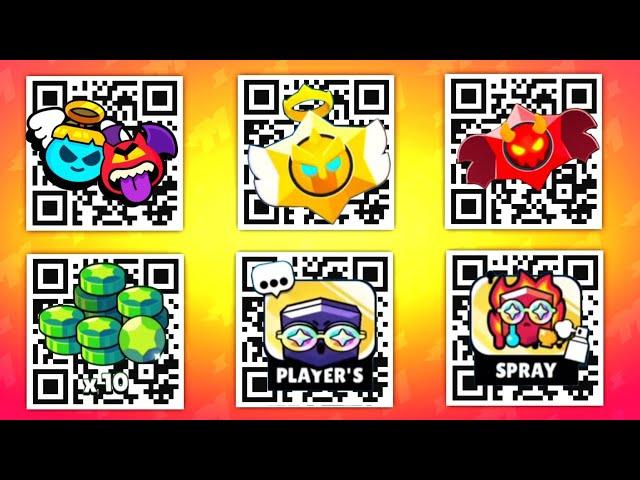 FREE  QR CODE FREE GIFT ️ QR CODE BRAWL STARS  BRAWL STARS UPDATE