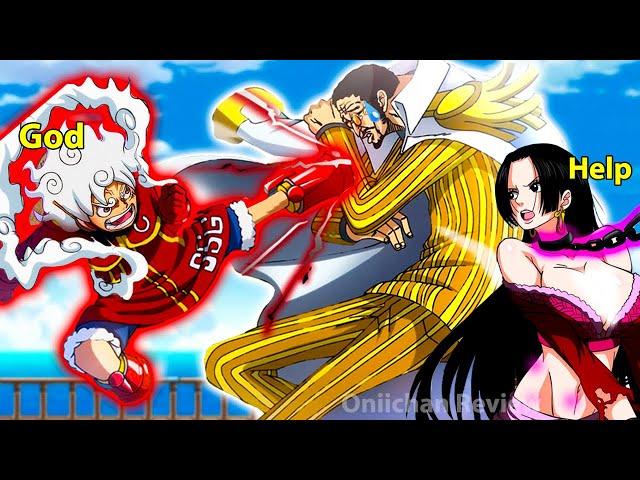 The Best Battle in One Piece Gold The Four Emperors Luffy in the Gold City | Anime One Piece Recaped