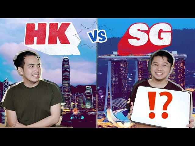  HONG KONG vs SINGAPORE  : Which is THE BETTER TRIP? (Filipino w/ English Subs)