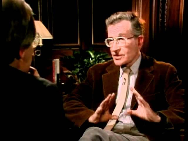 Noam Chomsky Interview with Bill Moyers (Improved Quality) Part 1