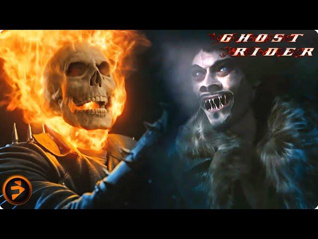 GHOST RIDER | Szene Ghost Rider gegen Abigor | Marvel-Film mit Nicolas Cage