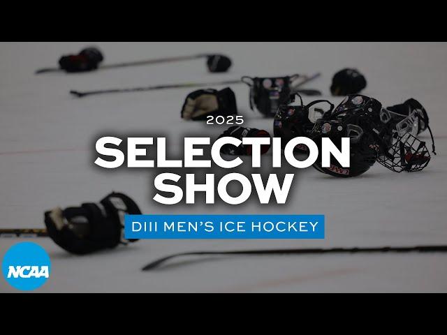 2025 DIII men's hockey championship bracket selection show