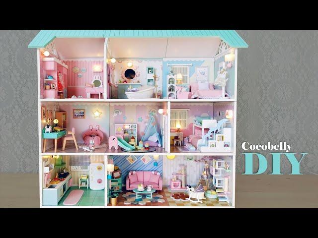 Nine-in-one DIY Miniature Dollhouse Crafts | Relaxing Satisfying Video